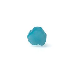 パライバトルマリン 原石スライス ブラジル・パライバ州バターリャ鉱山産 1.55ct / 6.4x7.2mm前後 [251016502]