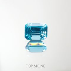 アパタイト(宝石名アパタイト) マダガスカル産 0.63ct 識別済[211013526]5.5×4mm前後