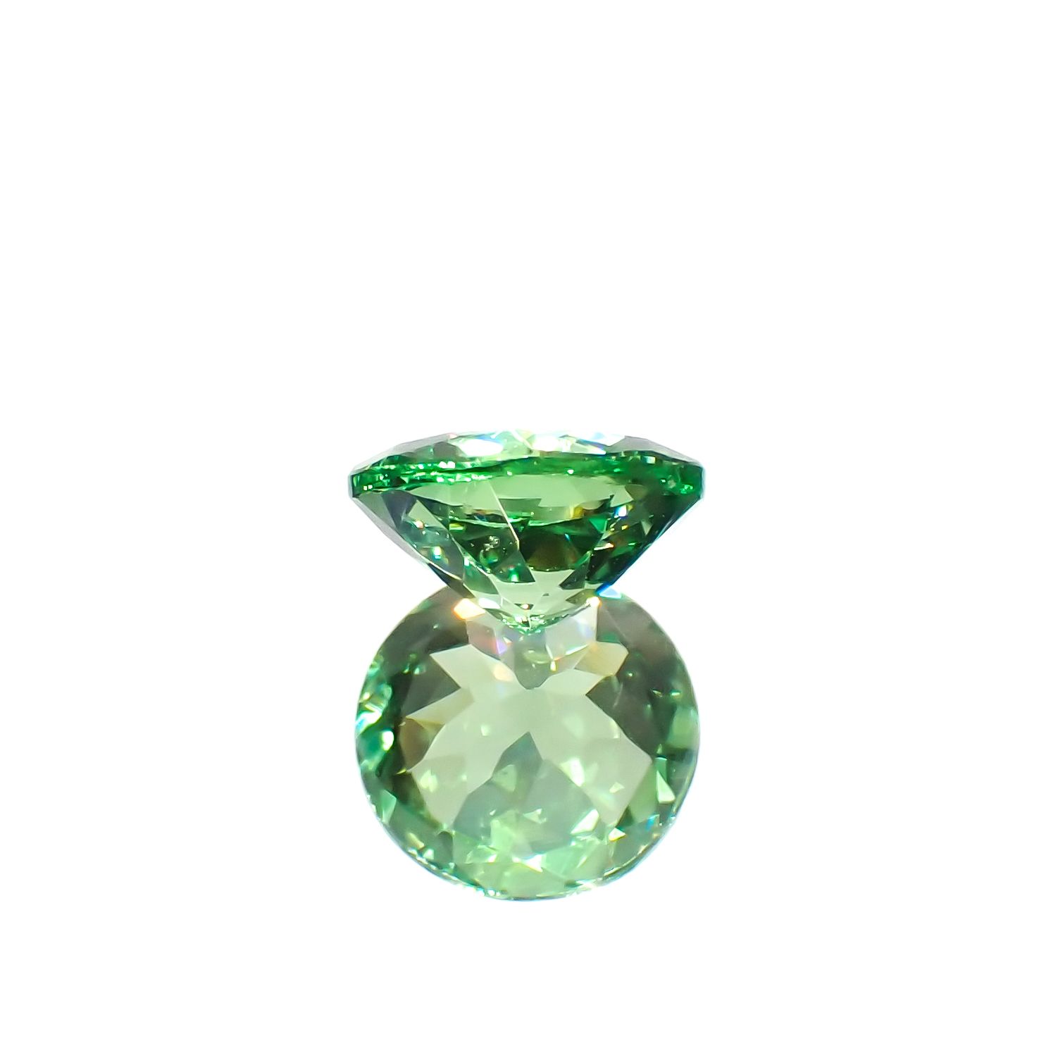 ツァボライト タンザニア産 0.93ct[231023566]6.2x6.2mm前後