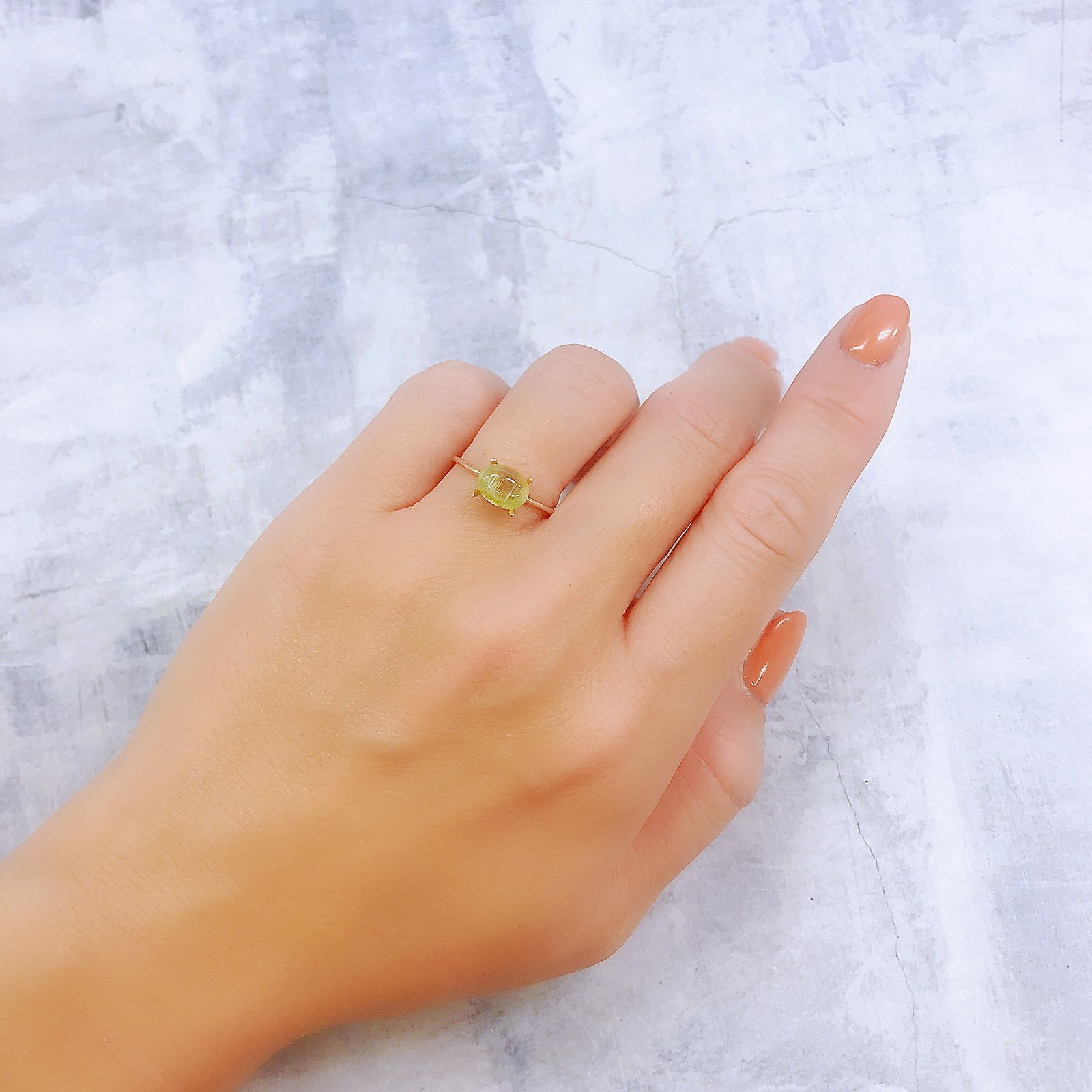 バイカラートルマリンキャッツアイ ブラジル産 1.55ct[221018600]7.9x6mm前後