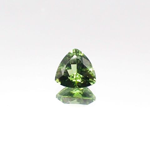 クロムトルマリン(宝石名クロム・トルマリン)タンザニア産 0.45ct 識別済[230823068]5.3x5.1mm前後