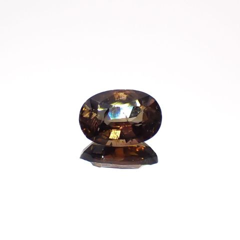 アキシナイト(宝石名アキシナイト)パキスタン産 1.56ct 識別済[220717021]8.7x6.1mm前後