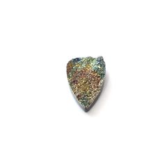 ◇フリーフォーム◇レインボーパイライト 原石 ロシア産 11.77ct[240326424]20.1x13.6mm前後