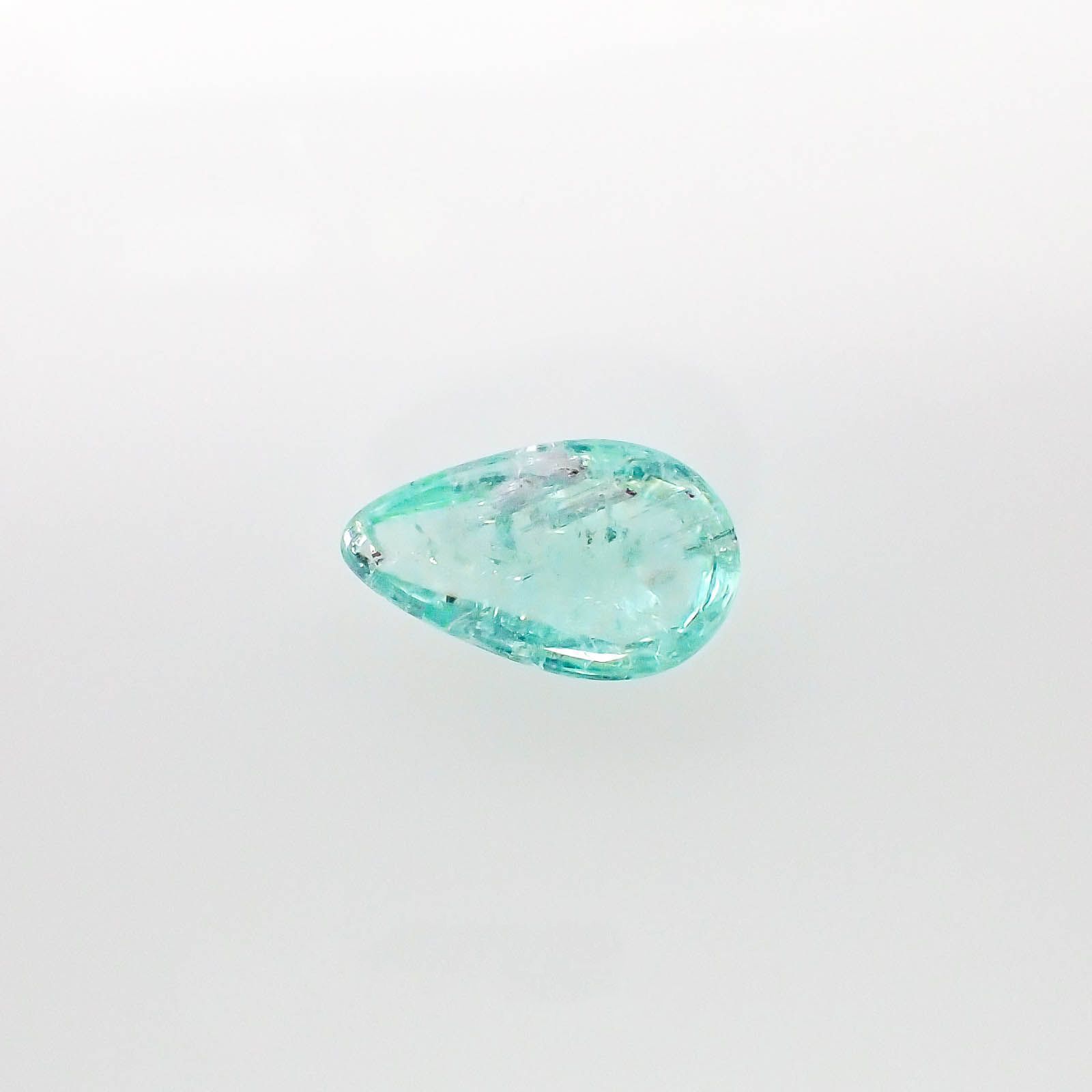 パライバトルマリン(宝石名トルマリン/別名パライバ・トルマリン)モザンビーク産 1.44ct 識別済[230522242]10.3x6.1mm前後