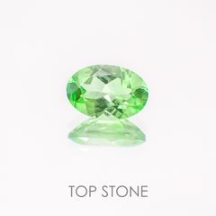 ミントガーネット タンザニア産 ルース 0.54ct[20127916]6.2×4.1mm前後