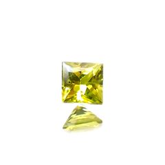 ◇プリンセスカット◇クリソベリル スリランカ/マダガスカル産 0.26ct [250330007]3.4x3.4mm前後