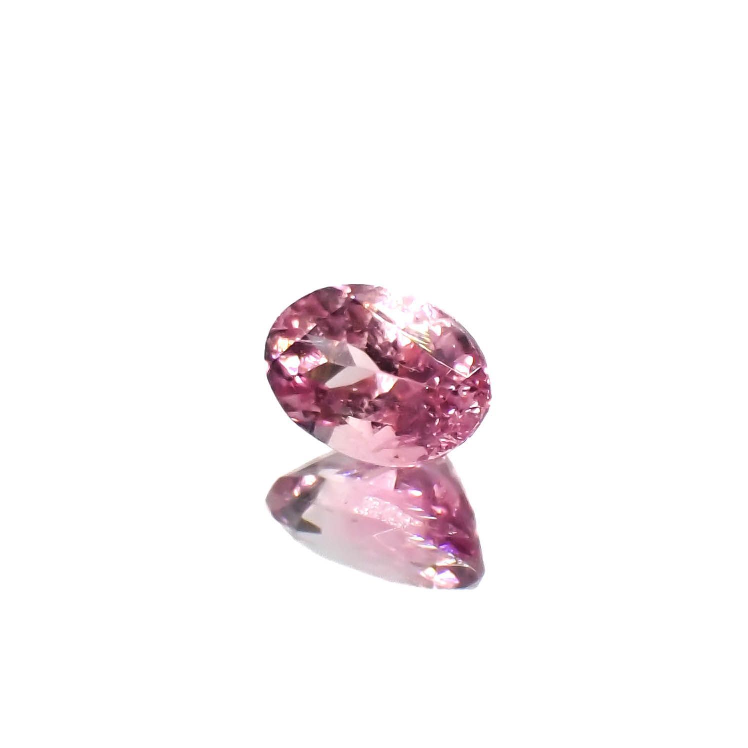 ピンクトルマリン ブラジル産 0.87ct[230220392]6.9x4.8mm前後