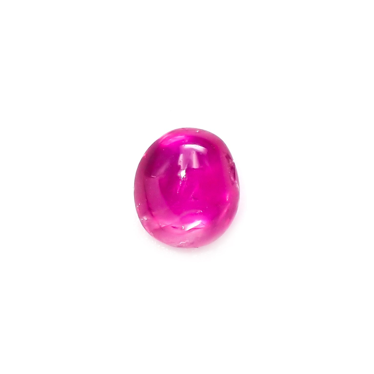 ルビー 非加熱(宝石名ルビー)ビルマ産 0.40ct 識別済[230622358]4.3x3.8mm前後