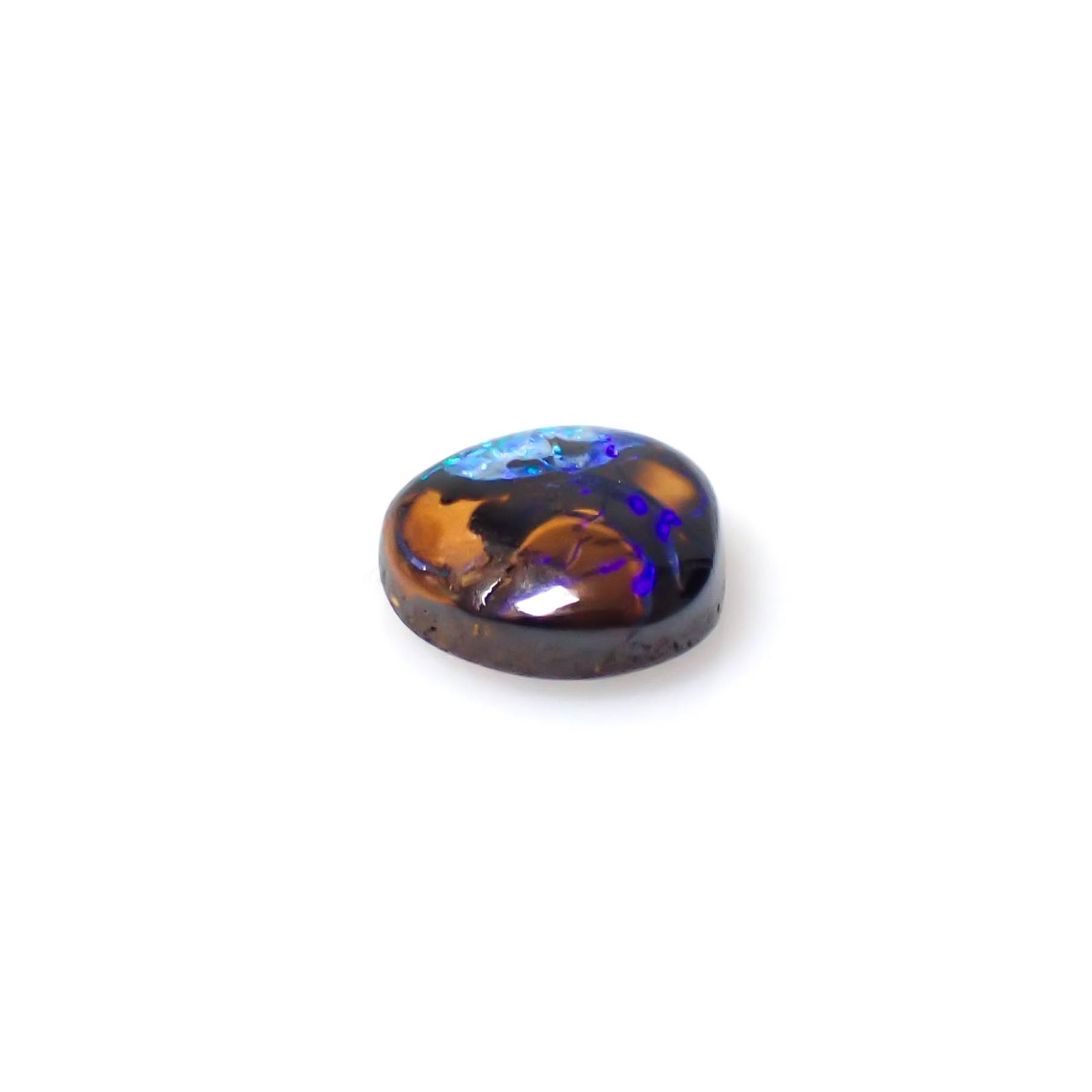 ◇フリーフォーム◇ボルダーオパール オーストラリア産 1.85ct [250330120]8.3x8.3mm前後