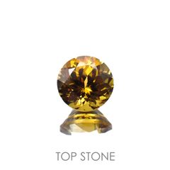 アンドラダイトグロッシュラーガーネット(宝石名アンドラダイト/グロッシュラー・ガーネット)ナミビア産 3.28ct 識別済[221018930]8.6x8.5mm前後