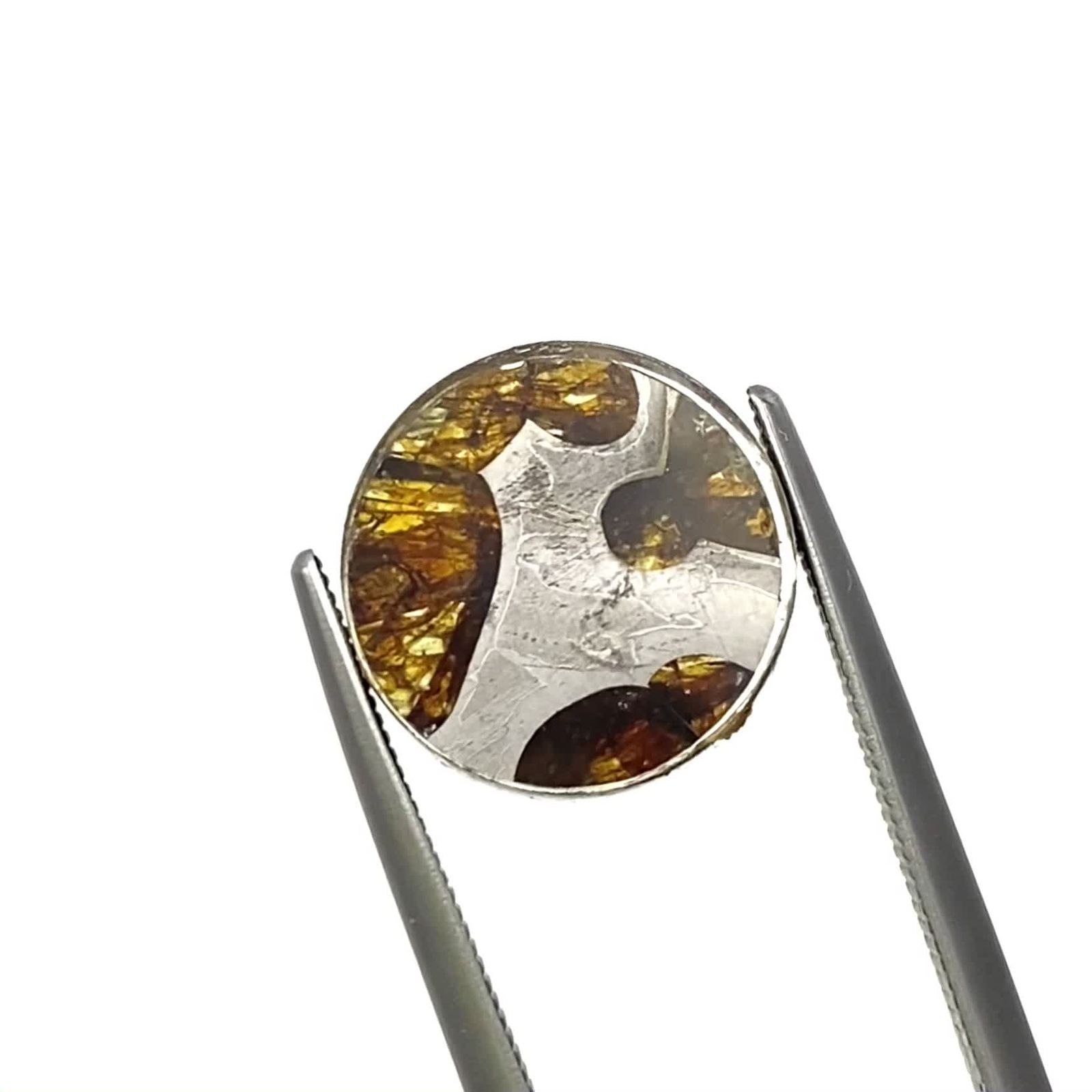 パラサイト隕石Sericho トリプレット 発見地:ケニア 5.02ct / 11.8x11