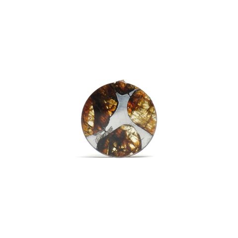 パラサイト隕石Sericho トリプレット 発見地:ケニア 3.97ct[240125704]12x12mm前後