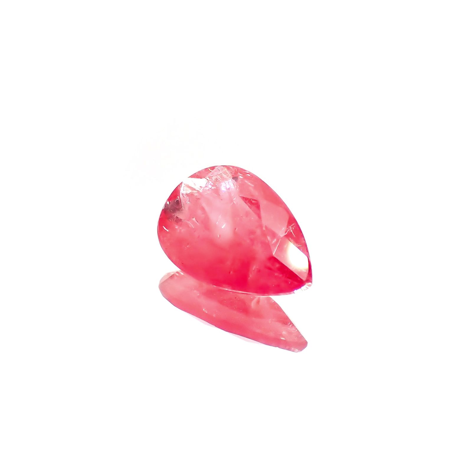 ロードナイト(宝石名ロードナイト)ブラジル産 識別済 1.35ct / 9.5x6.4mm前後 [220114021]