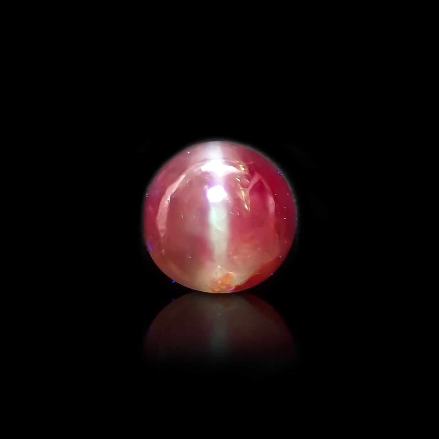 アレキサンドライトキャッツアイ インド産 0.42ct[220114063]4.5x4.5mm前後