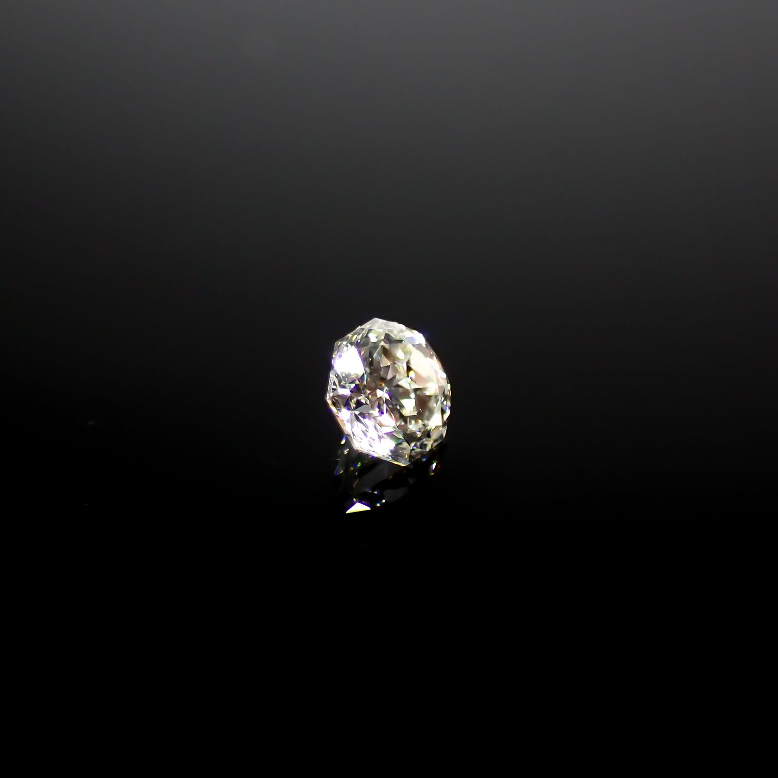 ◇オクタゴンカット◇ダイヤモンド 0.13ct[240427038]3.1x3mm前後
