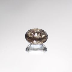 アベンチュリンアクアマリン(宝石名アクアマリン) ナイジェリア産 2.41ct 識別済[210712988]10×7.1mm前後