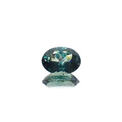 モンタナサファイア(宝石名サファイア)アメリカ・モンタナ州産 1.11ct 識別済[220616650]7.2x5.2mm前後