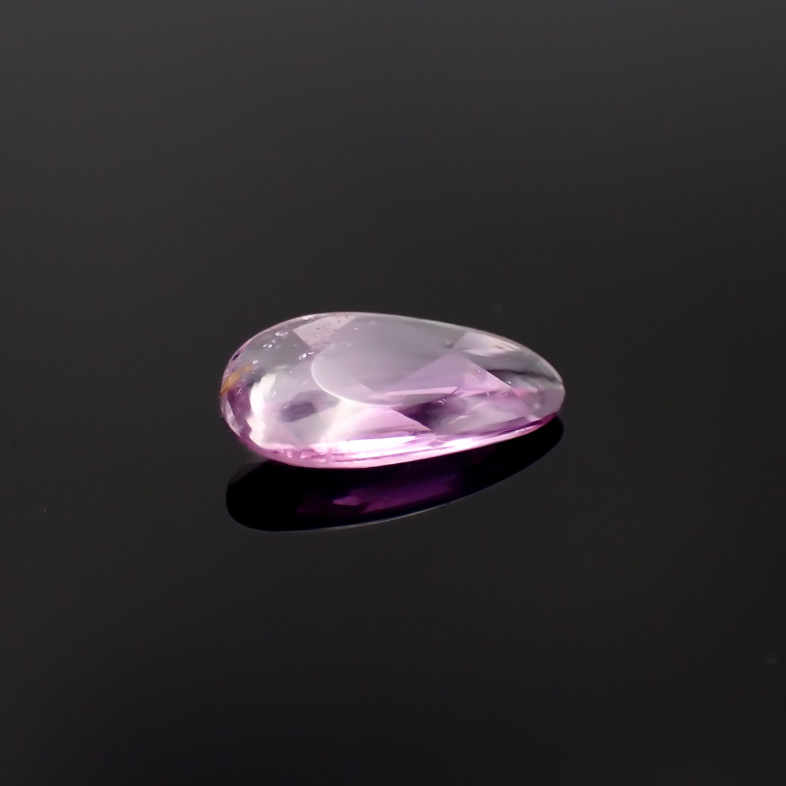◇ローズカット◇パープルピンクサファイア マダガスカル産 1.15ct[230722670]9.7x5.7mm前後