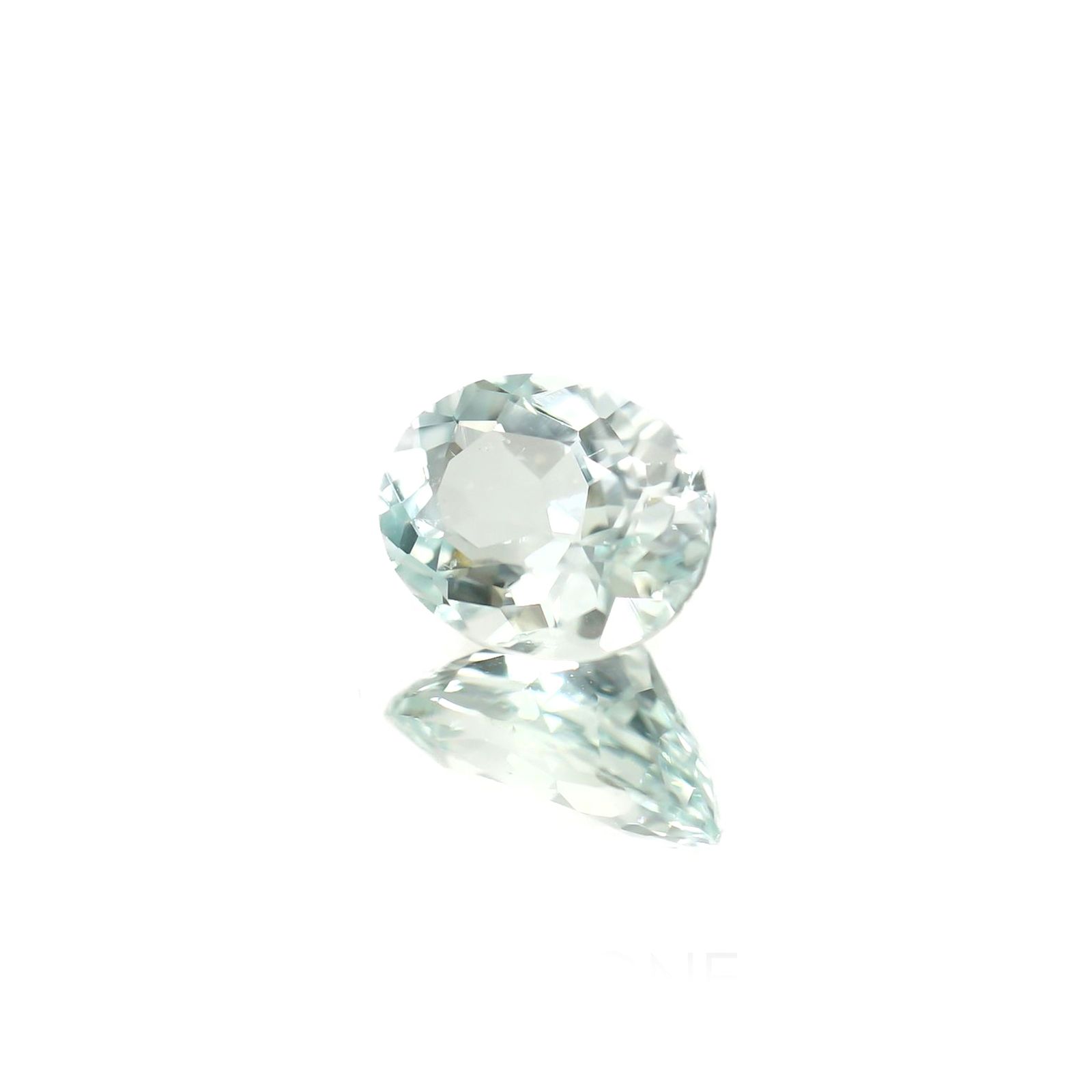 モンテブラサイト(宝石名モンテブラサイト)マダガスカル産 識別済 0.94ct / 7.4x5.5mm前後 [230120291]