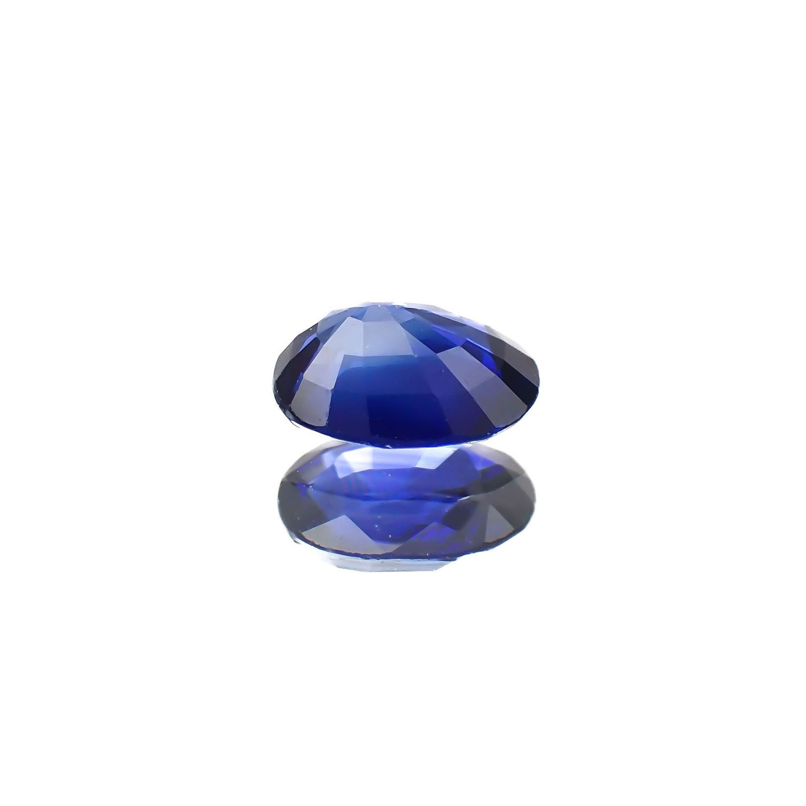 サファイア(宝石名サファイア)スリランカ/マダガスカル産 識別済 0.68ct / 5.9x4.8mm前後 [260817645]