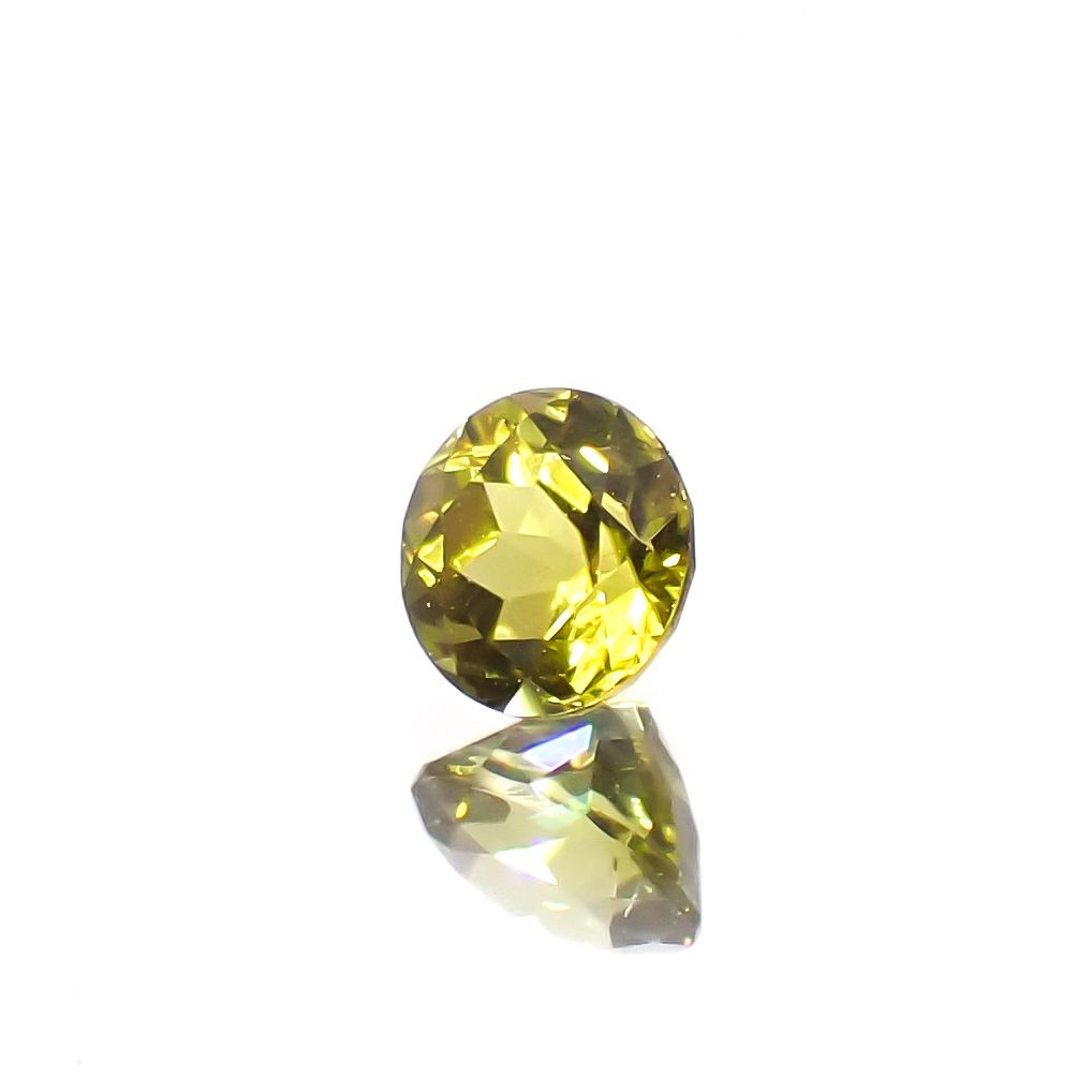カナリートルマリン ザンビア・カナリー鉱山産 0.30ct[230823146]4x4mm前後