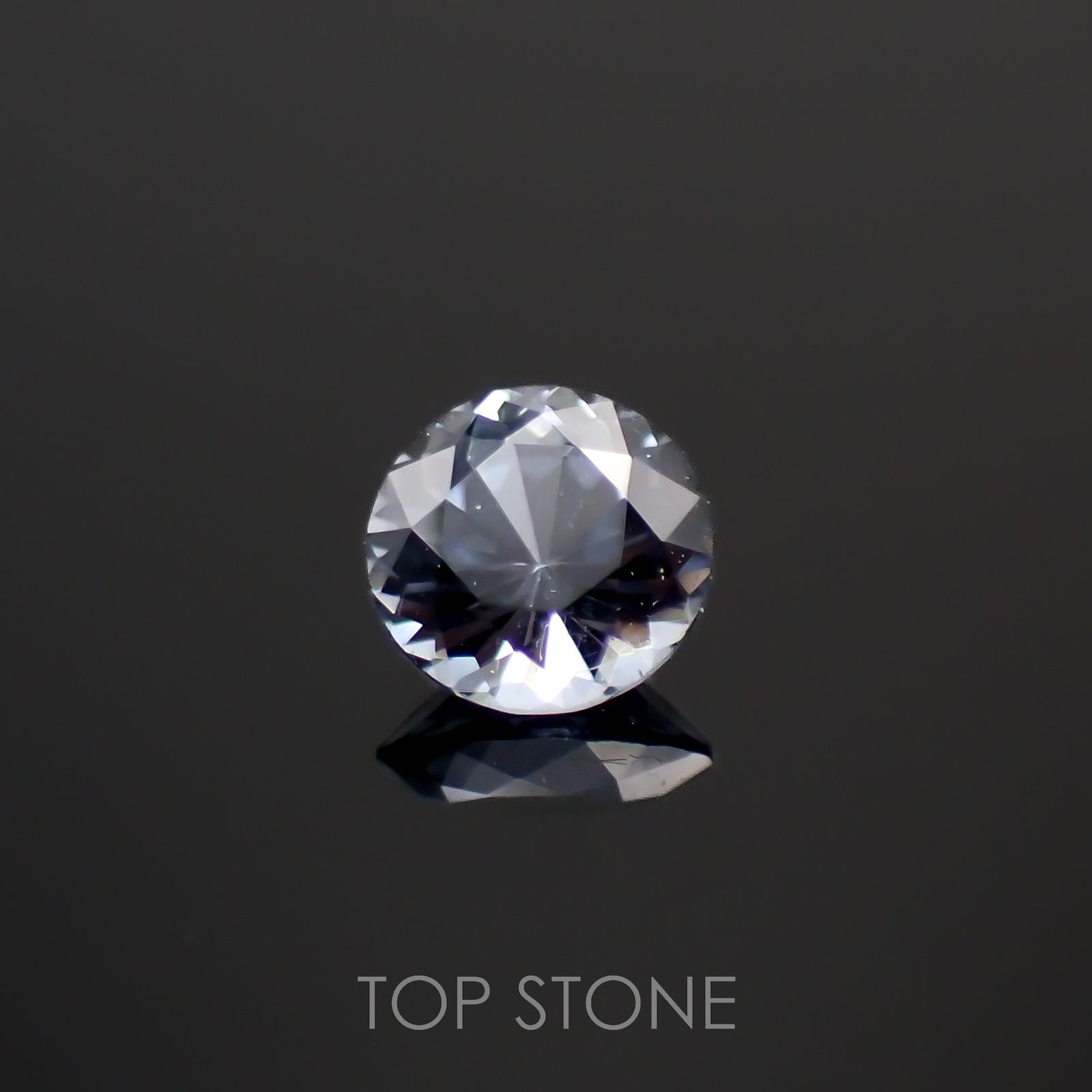 グレイッシュブルースピネル(宝石名スピネル)ビルマ/マダガスカル産 0.26ct 識別済[221219504]4x4mm前後