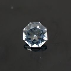 <ランダムセレクト1個販売> ◇オクタゴンカット◇アクアマリンSA(宝石名アクアマリン) ブラジル産 0.48ct前後 識別済[21029582]4×4mm前後