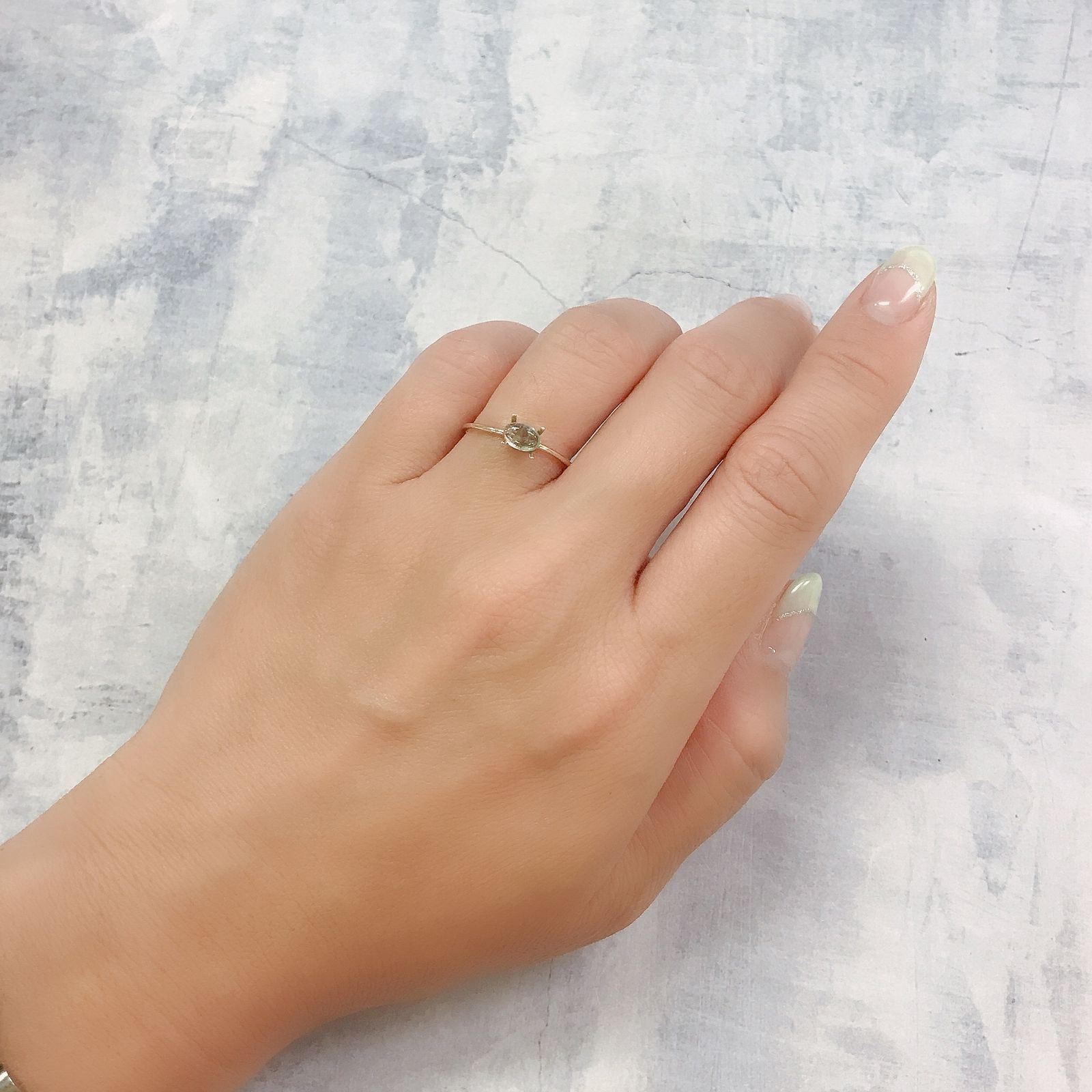 バイカラートルマリン コンゴ民主共和国/アフリカ産 0.48ct[220817362]5.7x3.9mm前後