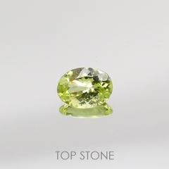 パロットクリソベリル(宝石名クリソベリル) インド産 0.80ct 識別済[210711515]7×5.1mm前後