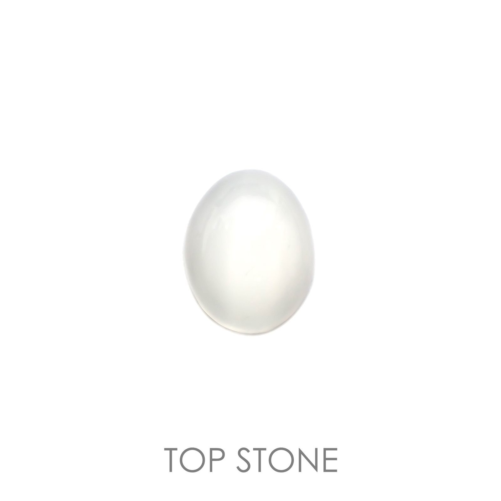 ムーンストーンキャッツアイ(宝石名ムーンストーン・キャッツアイ) インド産 2.86ct 識別済[210812734]10.1×8mm前後