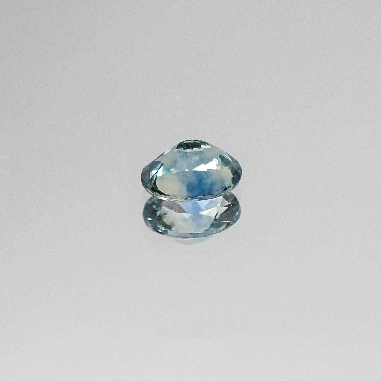 モンタナサファイア アメリカ産 ルース 0.40ct[20073895]4.9×3.8mm前後