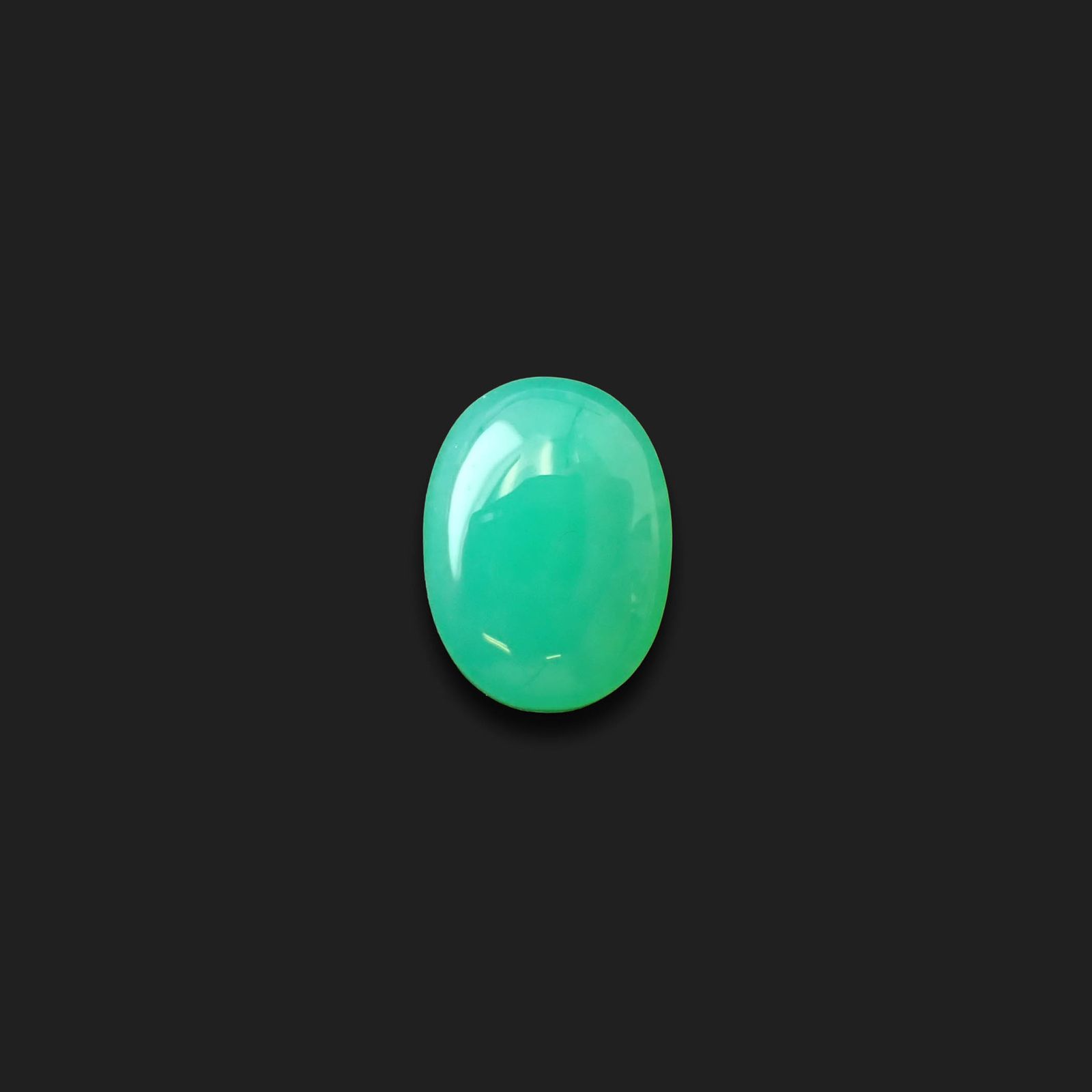 クリソプレーズ オーストラリア産 3.38ct [250730879]10.9x8mm前後