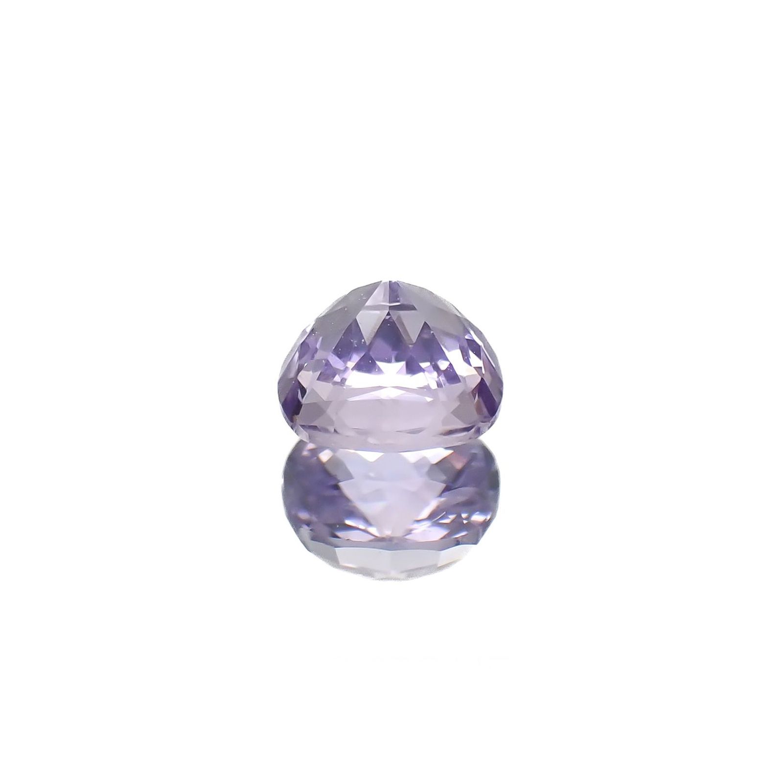 ラベンダーサファイア(宝石名サファイア)スリランカ/マダガスカル産 識別済 0.71ct / 5.1x4.8mm前後 [220817463]
