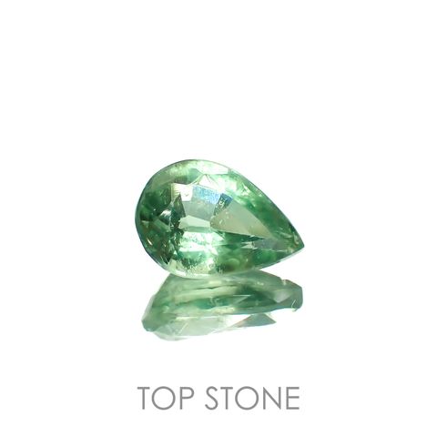 グリーンカイヤナイト タンザニア産 0.89ct[230220568]7.2x5mm前後