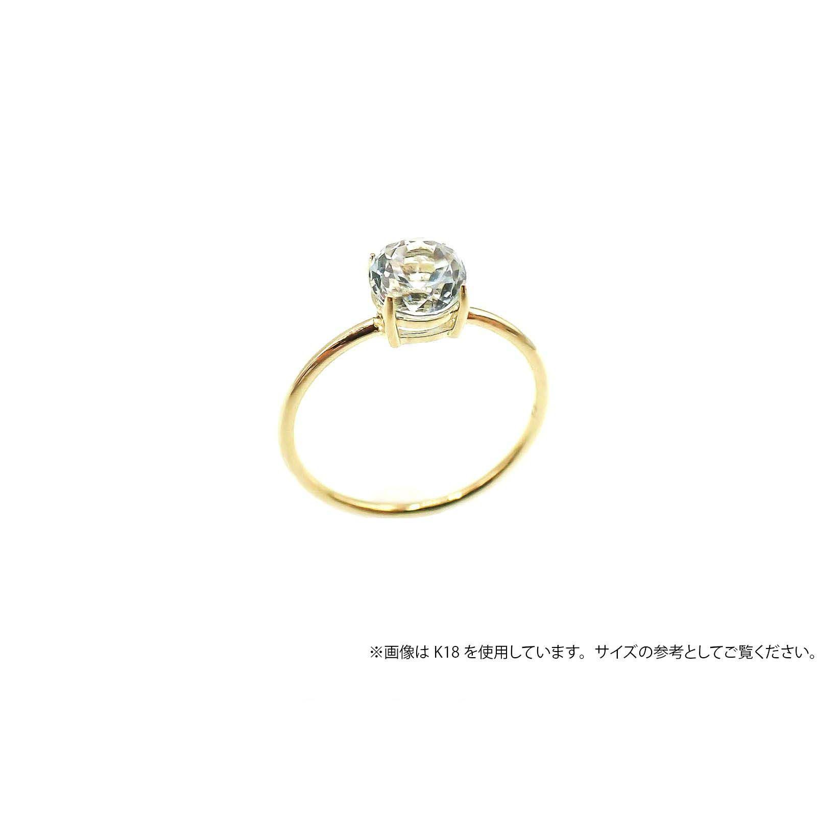 Pt900リング用空枠 ラウンド爪留め つやあり 6mm用 [210913424]