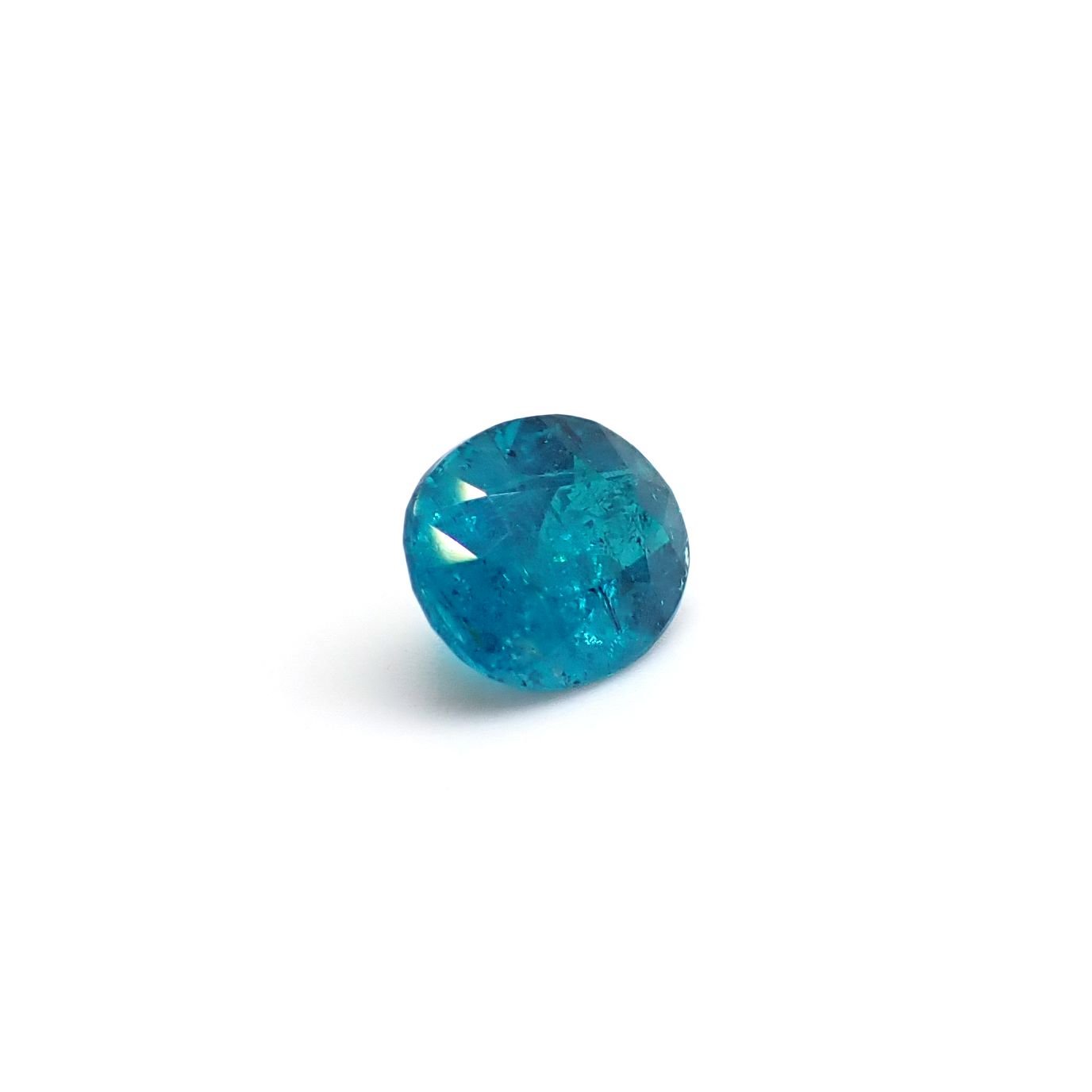 パライバトルマリン(宝石名トルマリン/別名パライバ・トルマリン)エチオピア産 GIA鑑付 1.24ct / 7.85x6.19mm前後 [260933198]