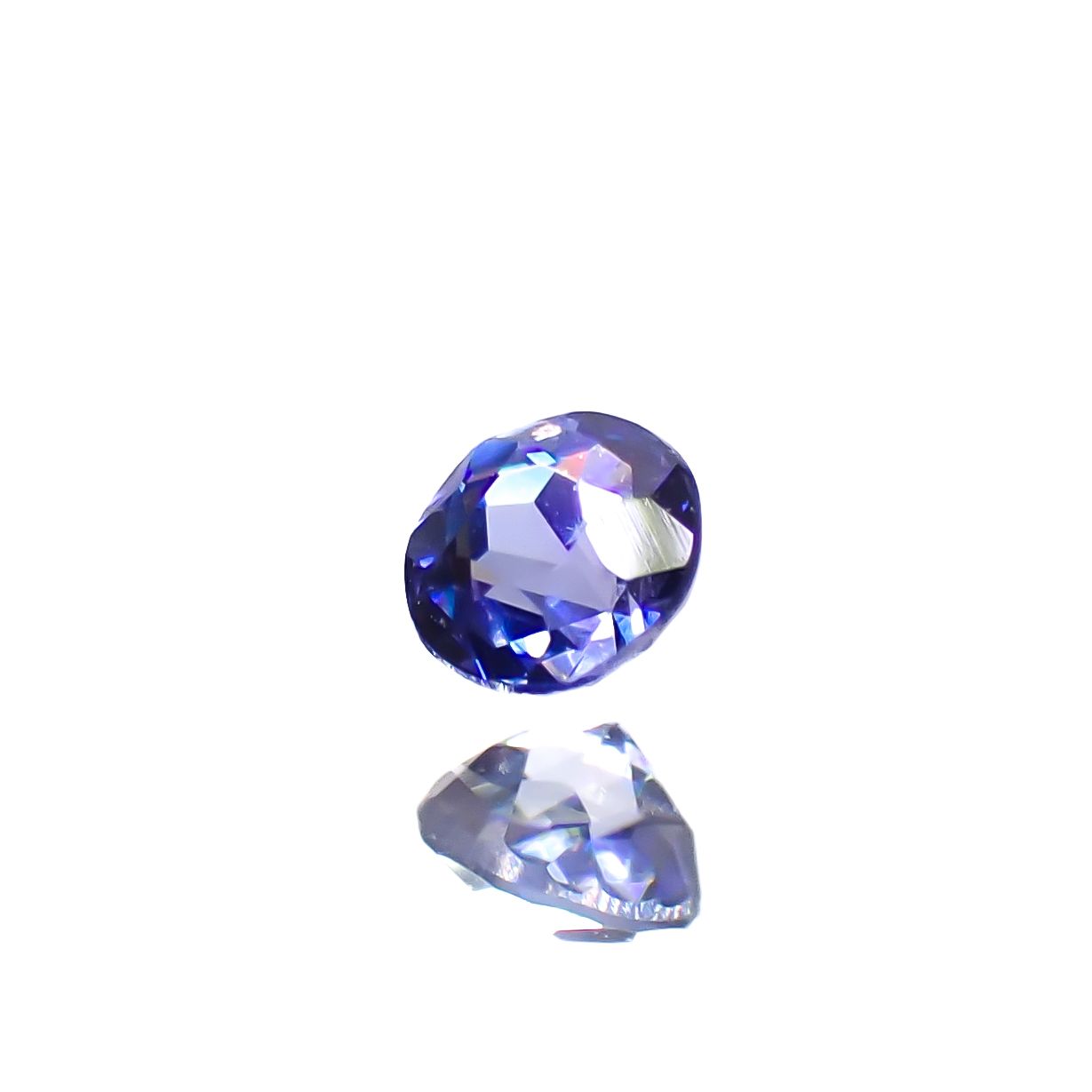 ベニトアイト アメリカ・カリフォルニア州産 0.080ct[240929099]2.5x2.5mm前後