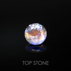 レインボームーンストーン(アンデシンラブラドライト) マダガスカル産 ルース 0.44ct[210310119]5×5mm前後