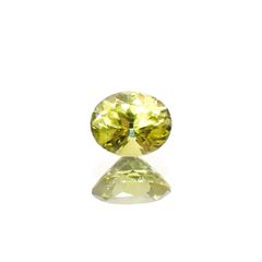 クリソベリル(宝石名クリソベリル)マダガスカル産 識別済 0.58ct / 5.4x4.6mm前後 [220114495]