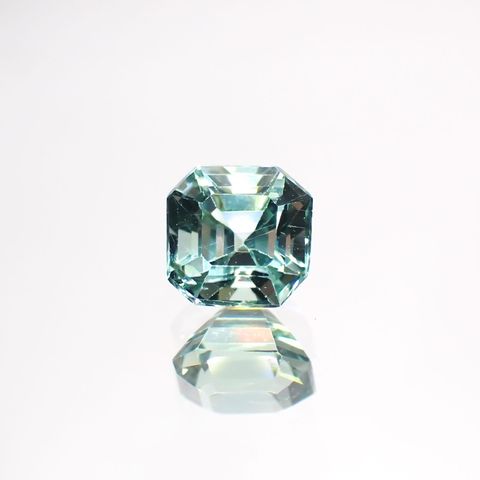 ブルーグリーントルマリン アフガニスタン産 0.69ct [220114090]5x5mm前後