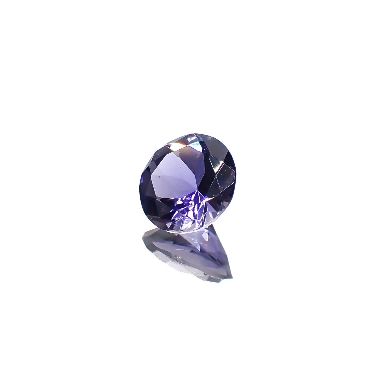 アイオライト タンザニア産 0.61ct[230321012]5.9x5.9mm前後