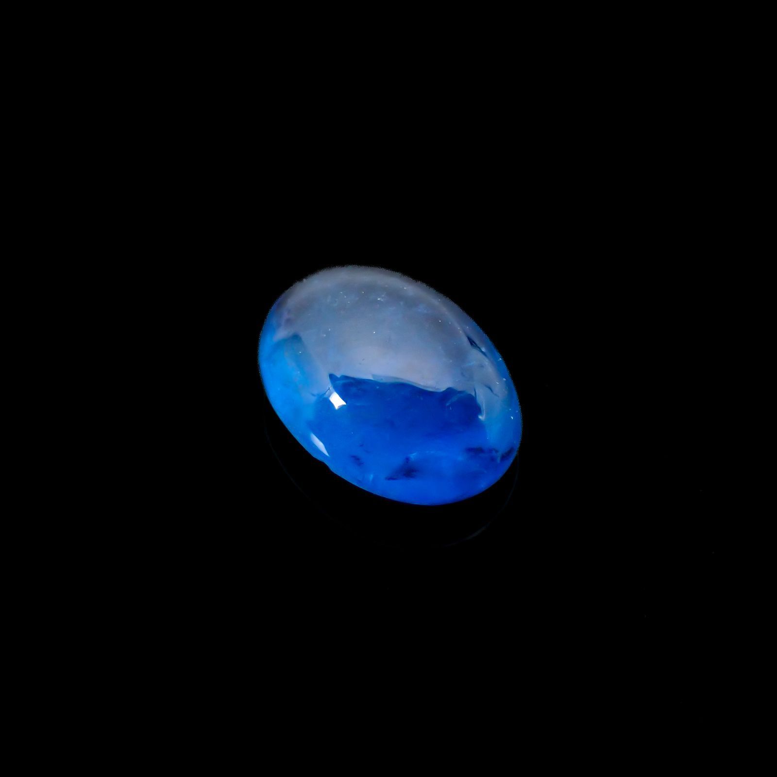 アフガナイト フルオレッセンス(宝石名アフガナイト)アフガニスタン・バダフシャーン州産 1.344ct ソ付(日独)[220717181]8.61x6.3mm前後
