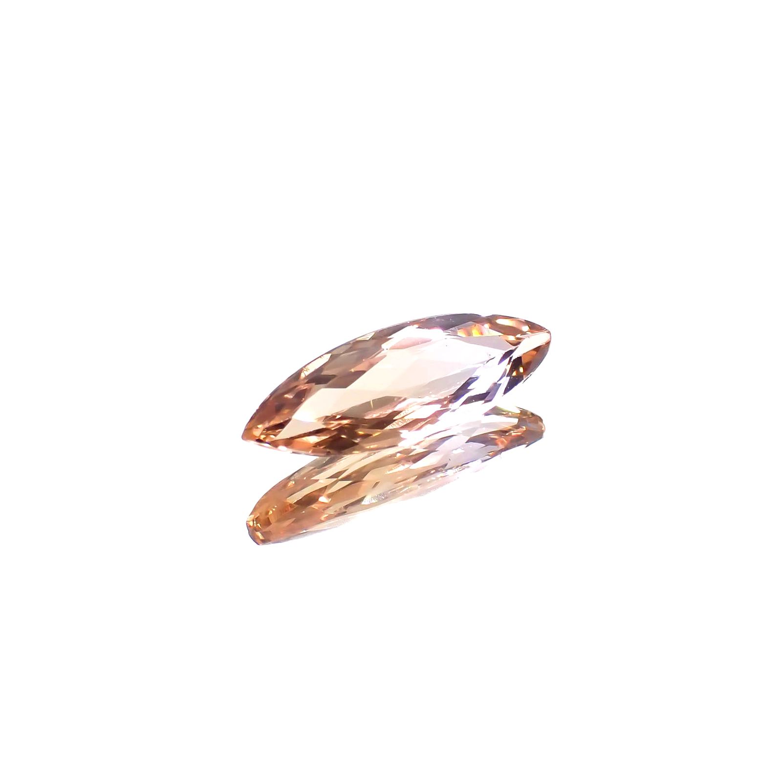 バイカラートパーズ ブラジル産 2.10ct[230521922]15.1x5.3mm前後