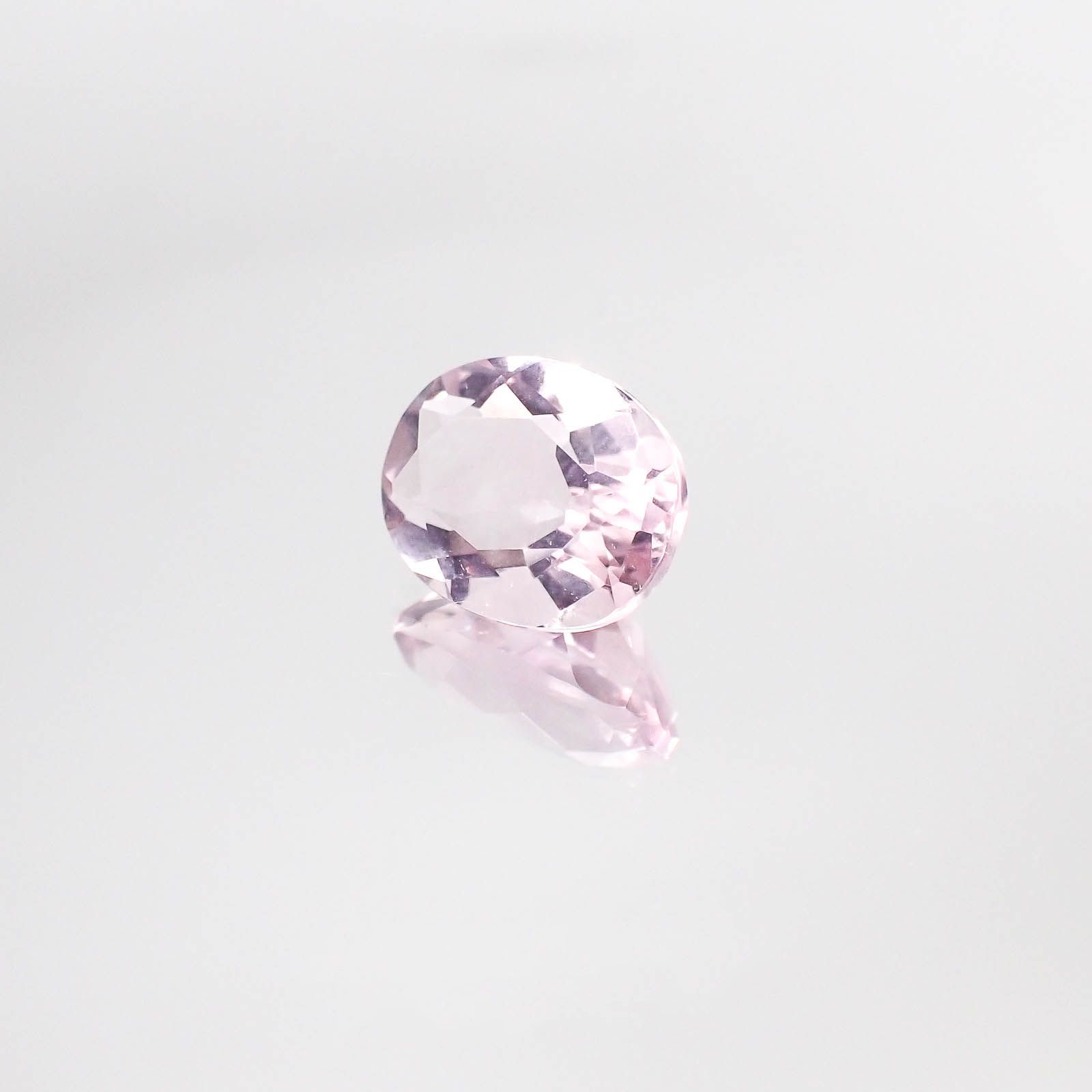 ピンクフローライト(宝石名ピンク・フルオライト)ブラジル産 3.13ct 識別済[230522251]10x8mm前後