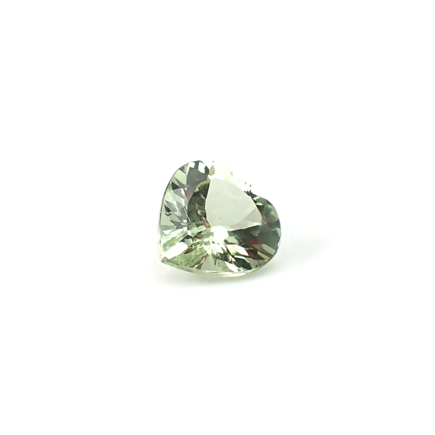 バナジウムクリソベリル(宝石名クリソベリル)マダガスカル産 ソ付(日独) 1.976ct / 8x8mm前後 [260131600]