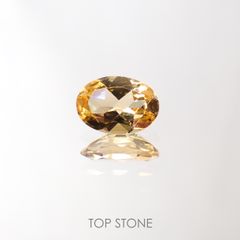 インペリアルガーネット(宝石名ヘソナイト・ガーネット)スリランカ産 0.69ct 識別済[220113903]7x5mm前後