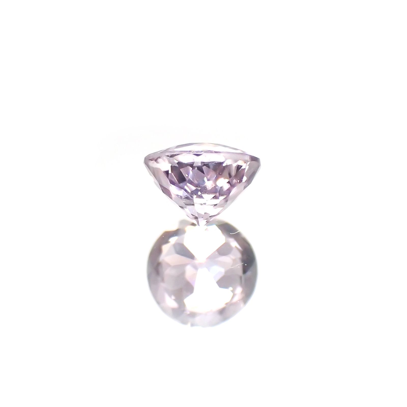 カラーシフト ピンクダイアスポア(宝石名ダイアスポア) アフガニスタン産 0.41ct 識別済[210912437]4.5×4.5mm前後