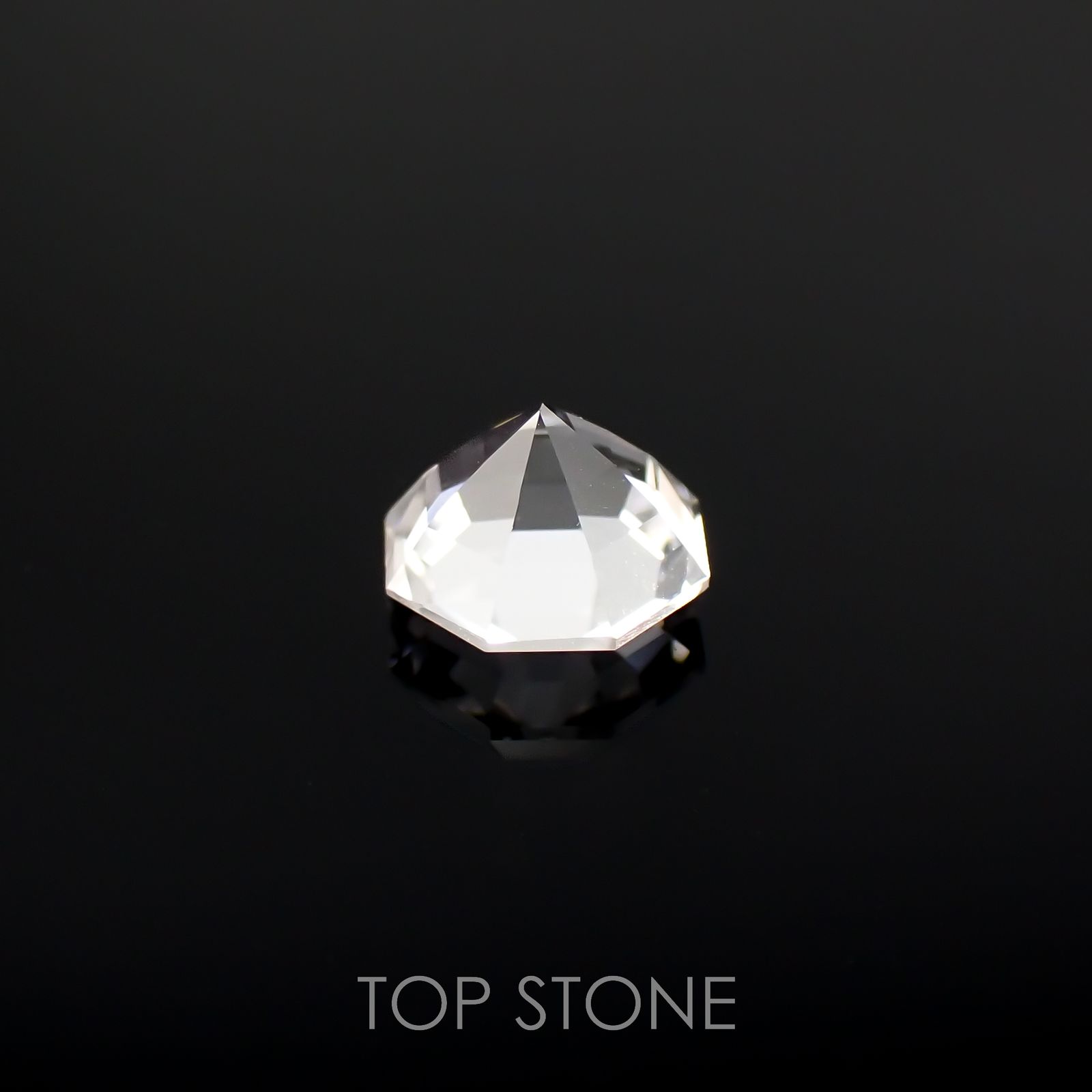 ◇オクタゴンカット◇レムリアンシードクリスタル(保証シール付き) ブラジル産 0.51ct[221018277]5x5mm前後
