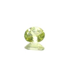 パロットクリソベリル(宝石名クリソベリル)インド産 0.39ct 識別済[240627988]5x4mm前後