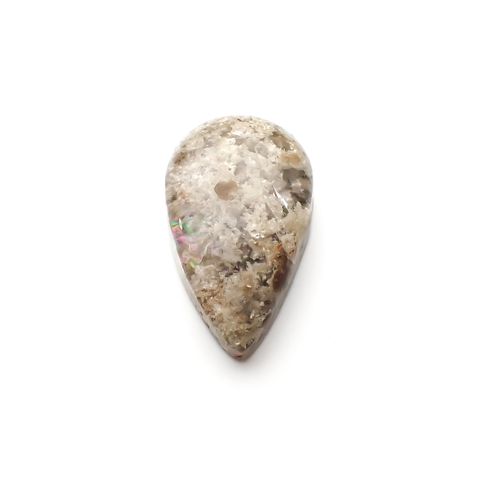 ホワイトガーデンクォーツ ブラジル産 90.97ct[230722629]39.3x24.2mm前後
